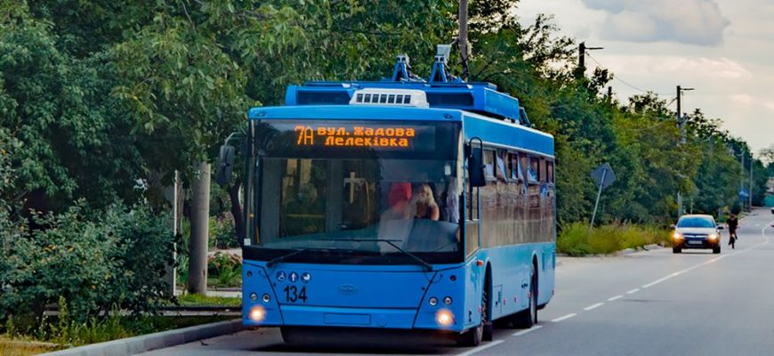 Тролейбус 7-А у Кропивницькому