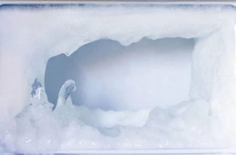 холодильнике Ноу Фрост намерзает лёд в морозилке
