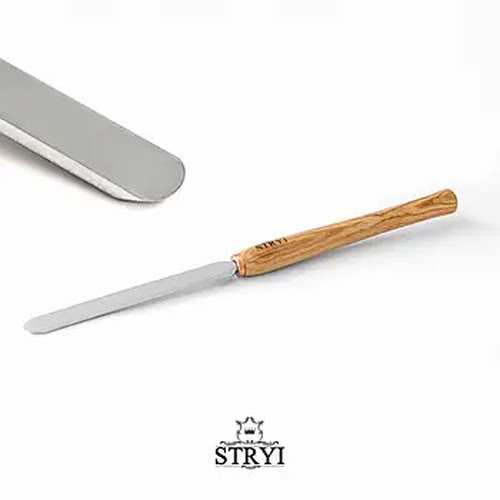 Токарный резец по дереву полукруглый скребок 20 мм STRYI серия Profi