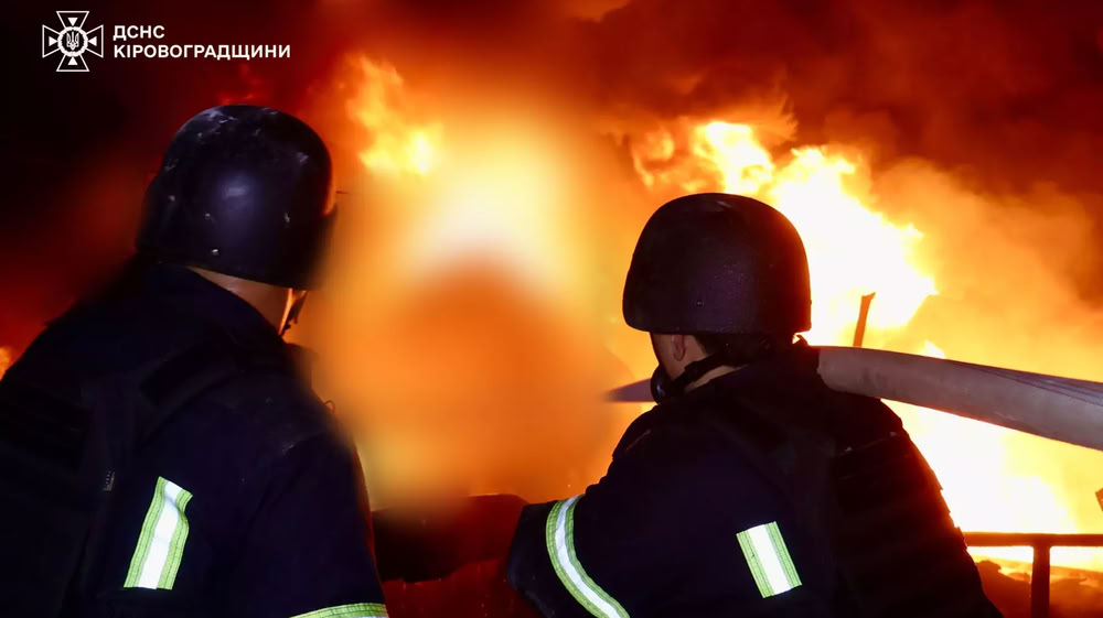 У Кропивницькому під обстріл потрапив об'єкт інфраструктури