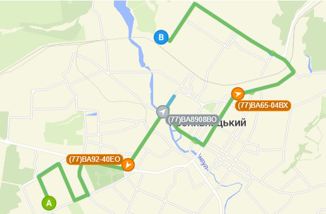 Расписание маршрутки 77 в Кропивницком