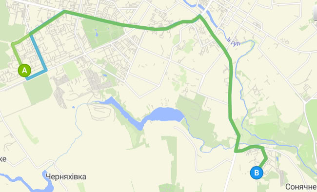 Расписание маршрутки 44 в Кропивницком