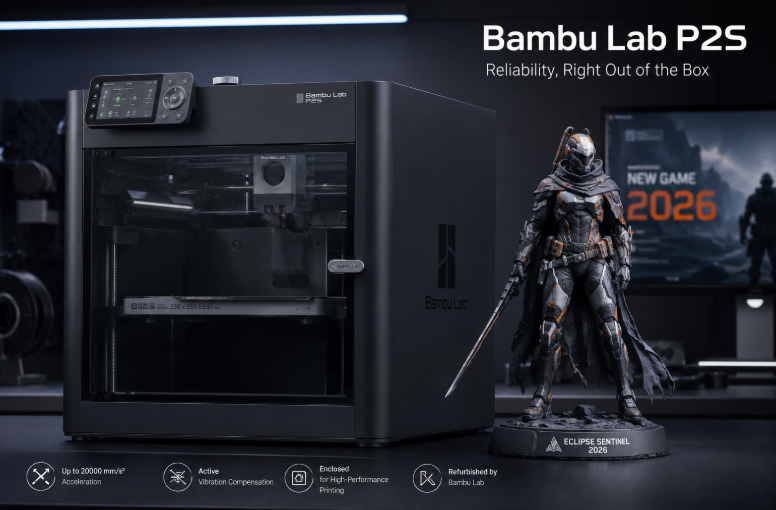Bambu Lab P2S: принтер, який закриває питання "а чи впораюсь я з цим"