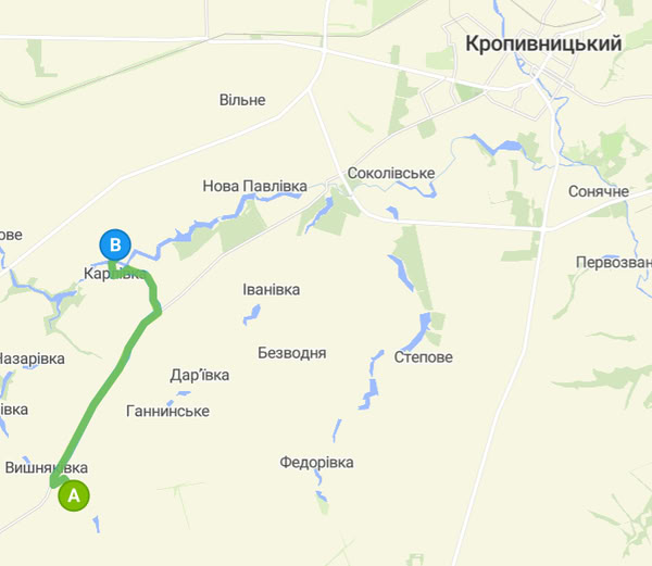 Розклад шкільного автобуса Карлівка - Вишняківка