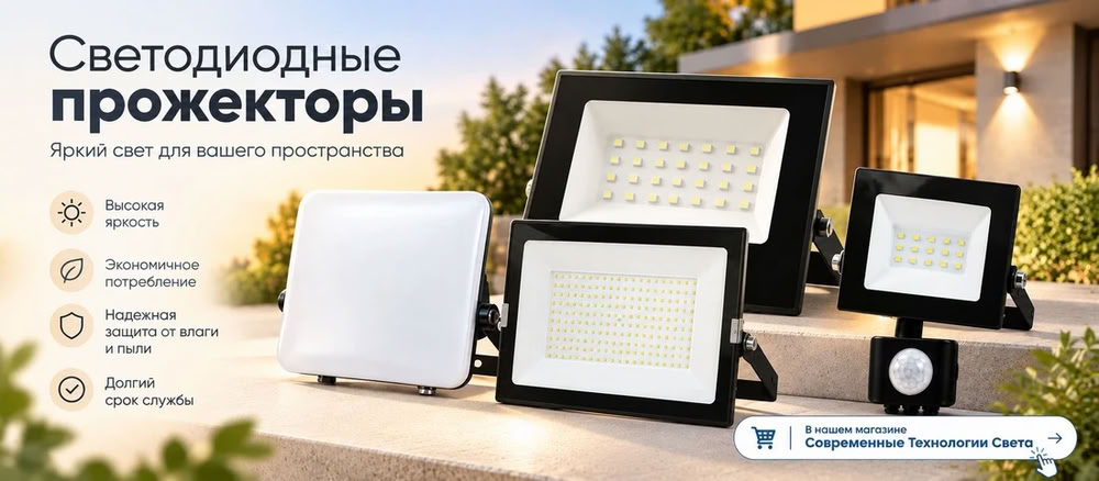 Сколько ватт нужно: выбираем светодиодный прожектор под задачу