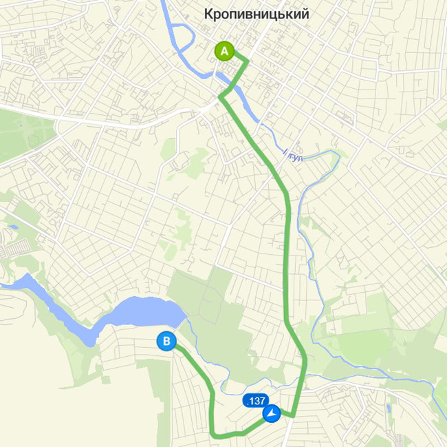 Розклад руху тролейбусного маршруту 116Т